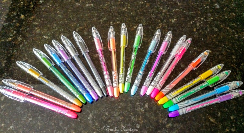 Sparkle Pop Metallic Gel Pens Review