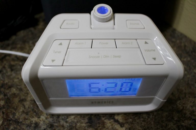 HoMedics SoundSpa Projection Clock Radio & MyBaby SoundSpa OnTheGo