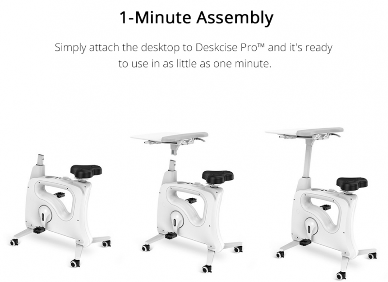 FlexiSpot: Deskcise Pro All-in-One Desk Bike