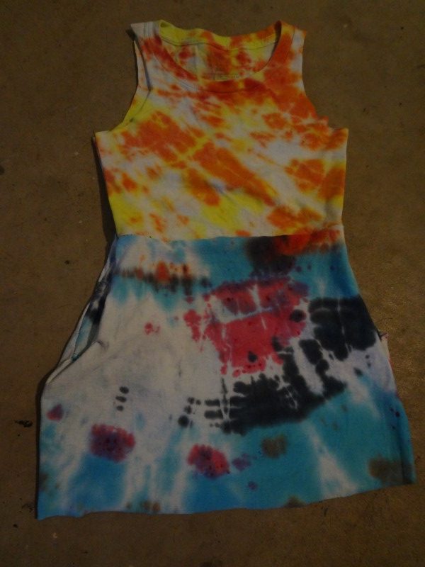 Diy Tie Dye Dress Tutorial