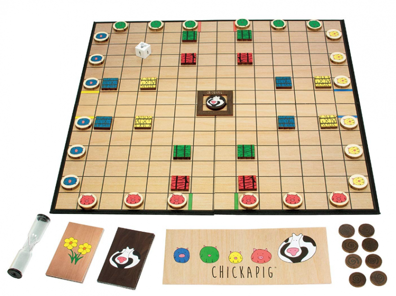 Uproarious Dave-Matthews Backed Board Game, Chickapig, Selected for Amazon LaunchPad