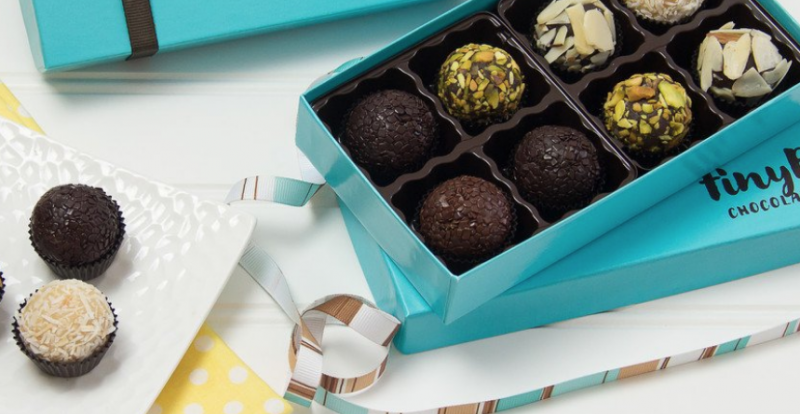 TinyB Chocolate - We make brigadeiro: traditional Brazilian handmade chocolate. Gluten Free & Organic. Made to Order.