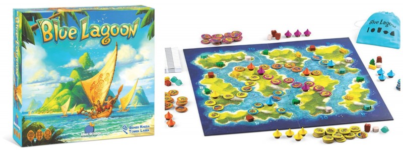 Blue Orange Games Blue Lagoon Strategy Board Game