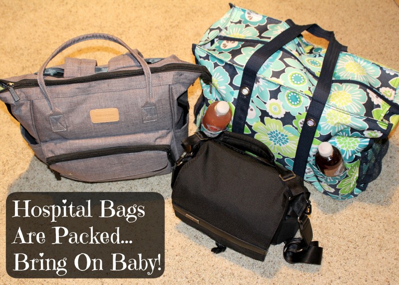 Hospital Bags Are Packed! Countdown To Baby Is On!