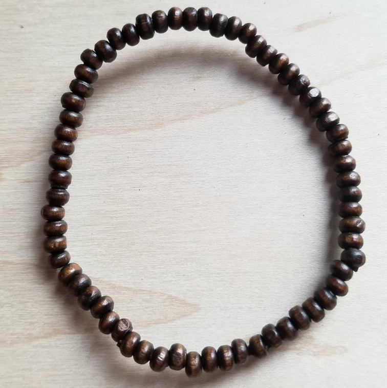 The Jewelry Junkie Bracelet Bar-Wood Beaded 800k*