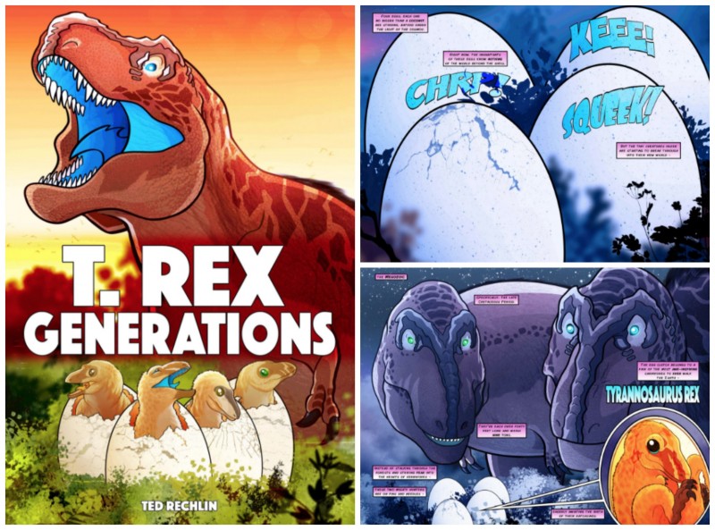 T. Rex Generations Graphic Kids Novel
