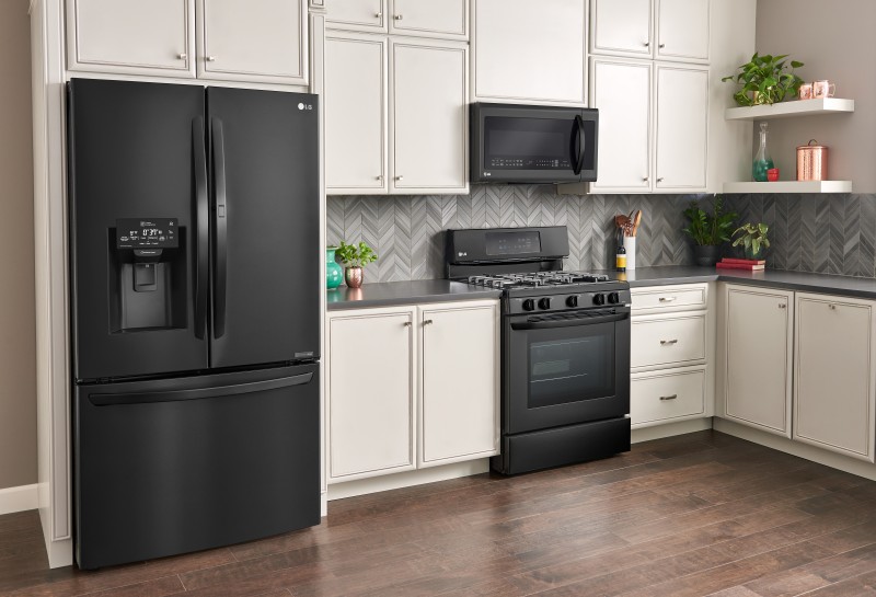 LG Matte Black Kitchen Appliances Emily Reviews