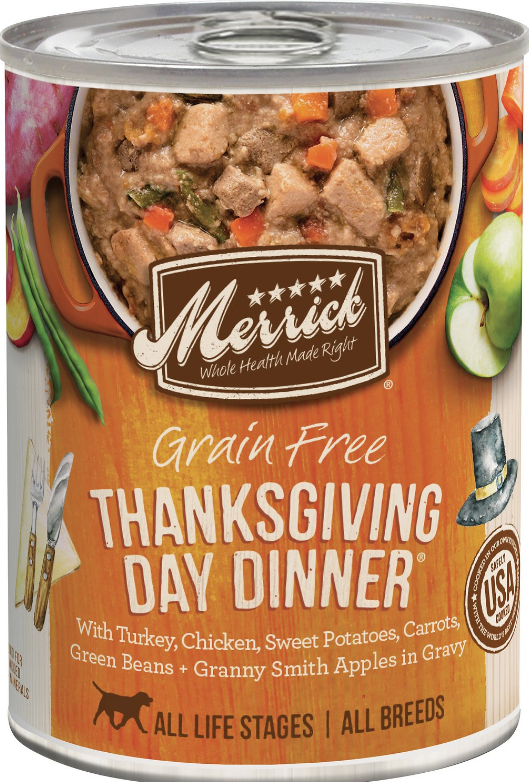 Chewy.com ~ Merrick Grain-Free Thanksgiving Day Dinner Canned Dog Food