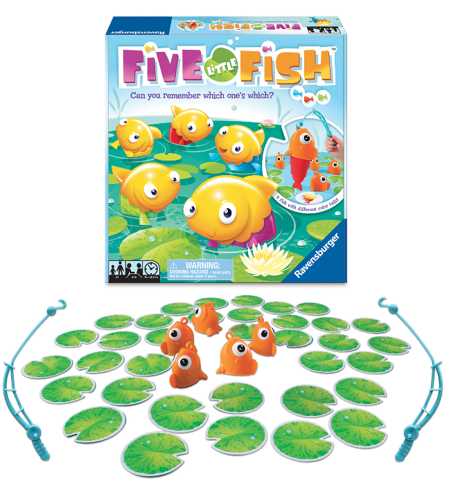 Five Little Fish Kids Game