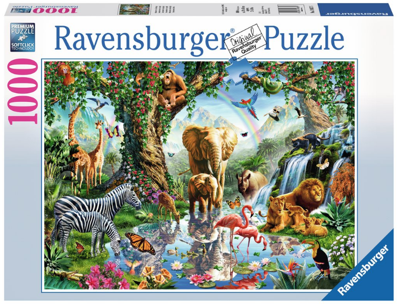 Ravensburger Adventures in the Jungle 1,000 piece puzzle