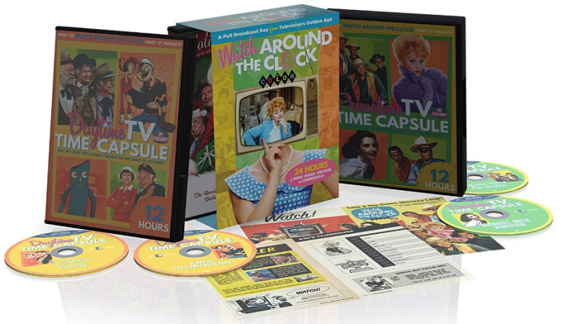 Watch Around The Clock - 24 Hours of TV in COLOR!+ Digital