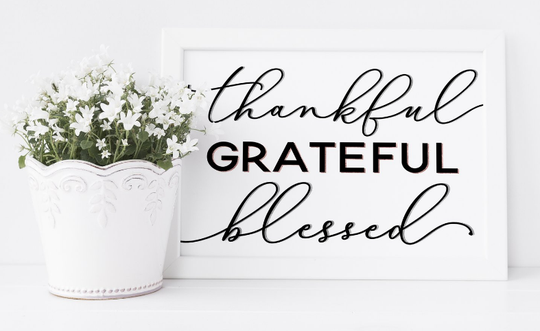 Saylor Design Co. "THANKFUL GRATEFUL BLESSED" PRINT