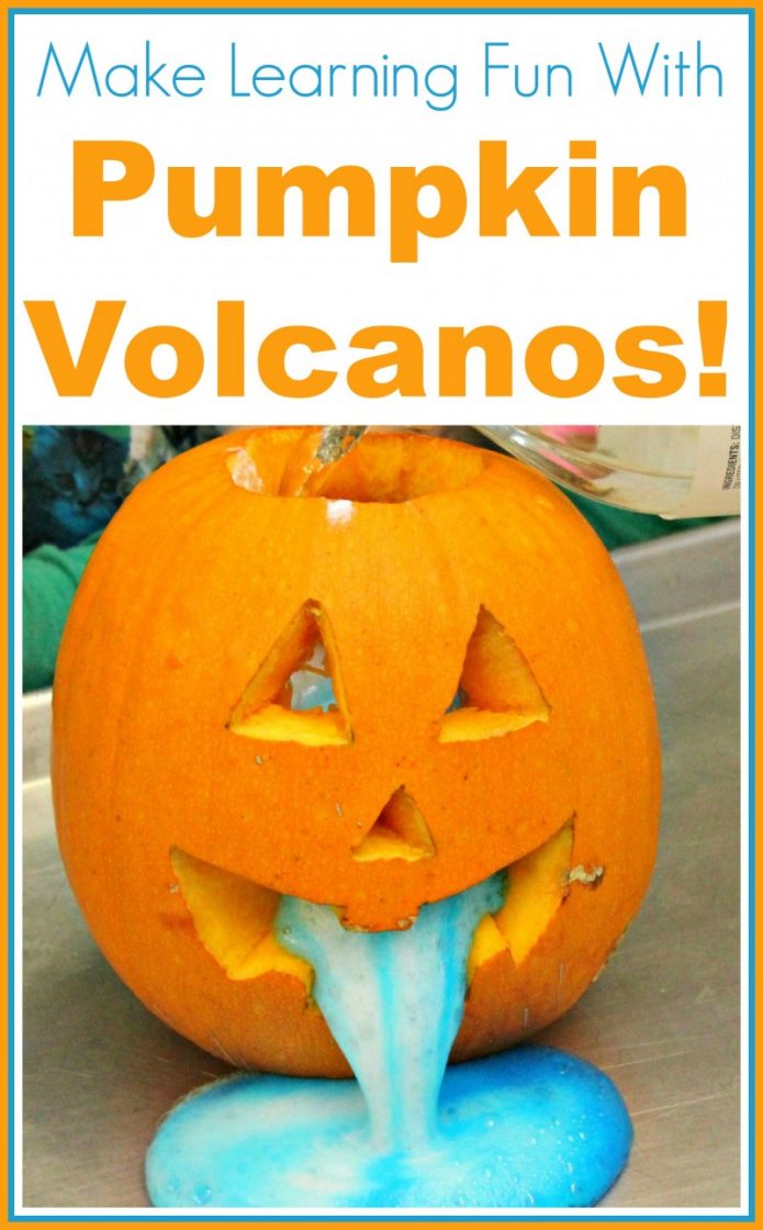 Another Use For Pumpkins - Science Experiment Pumpkin Volcano!