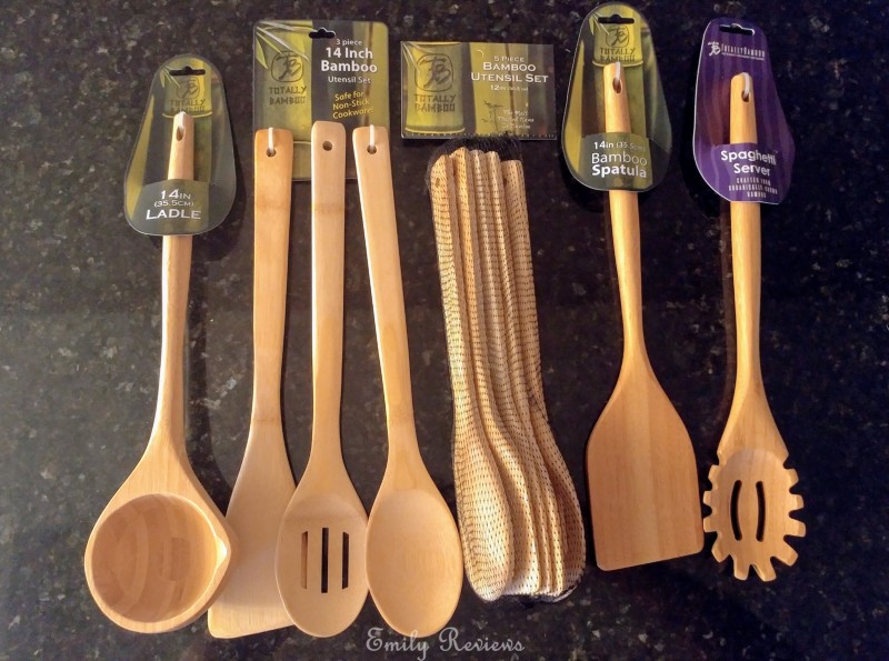 Totally Bamboo 5 Piece Bamboo Utensil Set