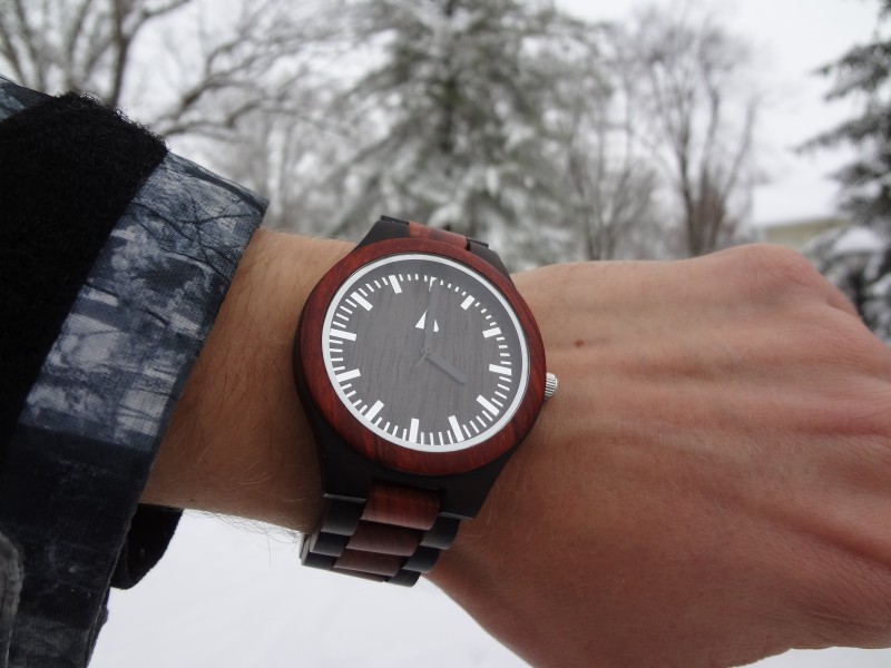 TreeHut redwood ebony theo watch review