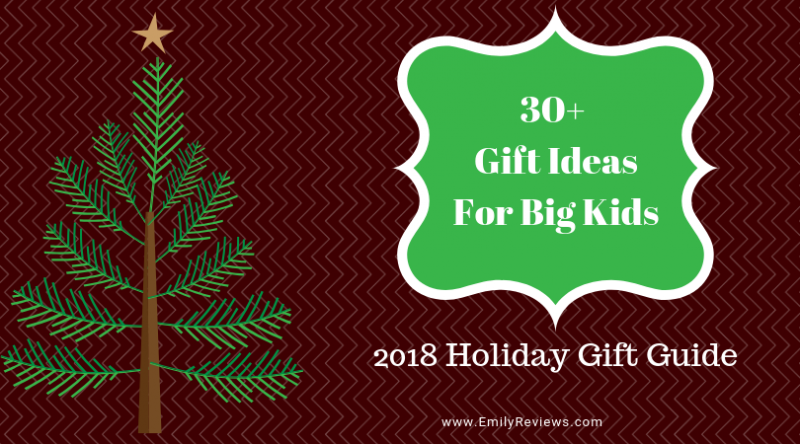 30+ gift ideas for big kids. Gift guide for older kids, tweens and preteens.