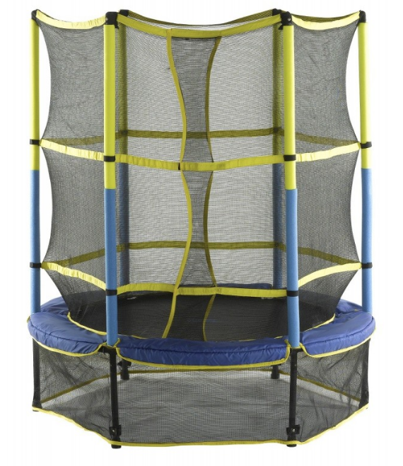 Upper Bounce 55" Kid-Friendly Trampoline & Enclosure Set