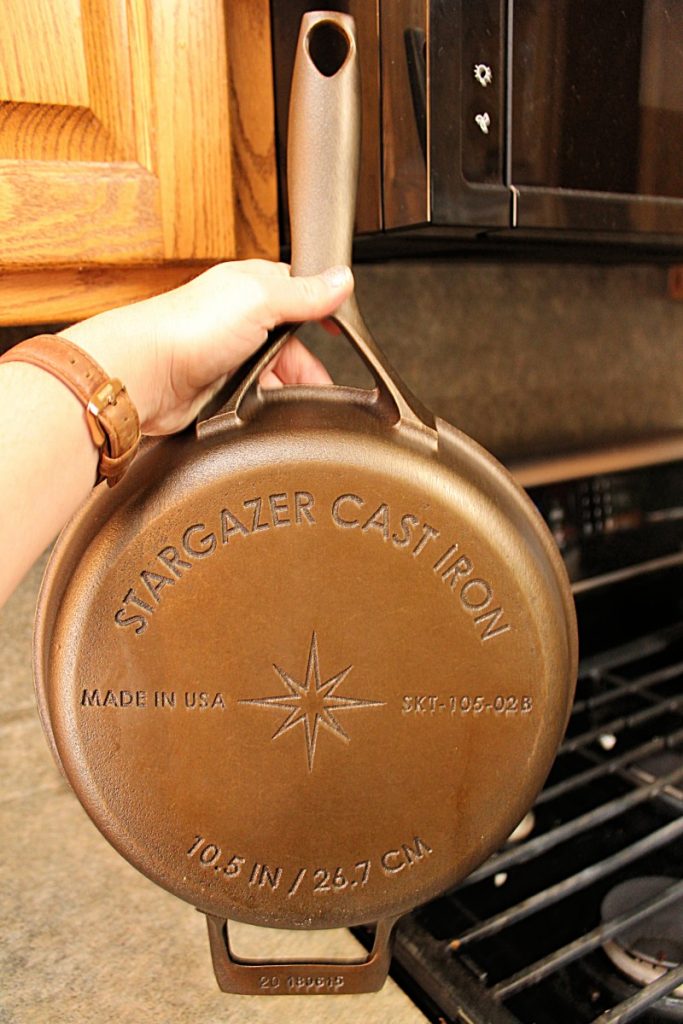 Stargazer Cast Iron Skillet {Review + Giveaway} Emily Reviews