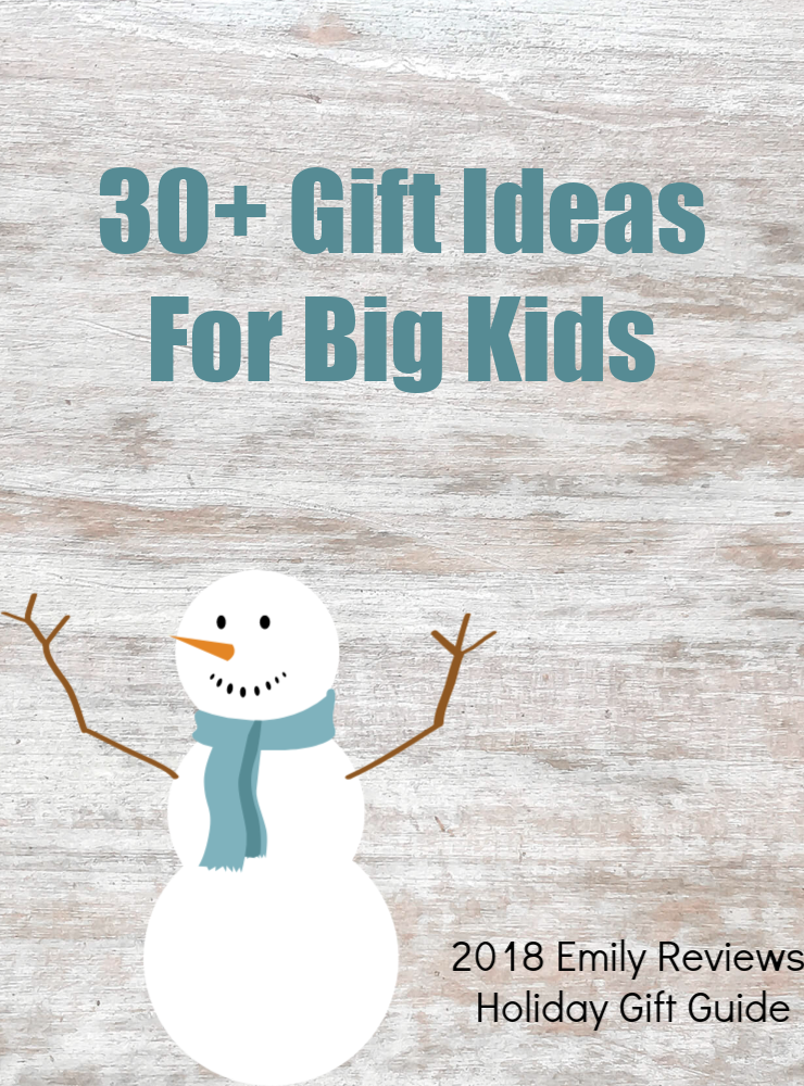 gift guide for older kids. Gift ideas for older kids. Gift guide for tweens. preteen gift guide.