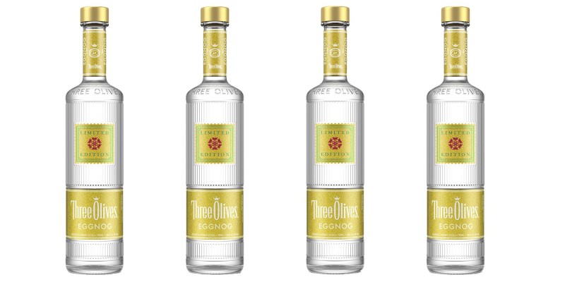 Three olives eggnog vodka