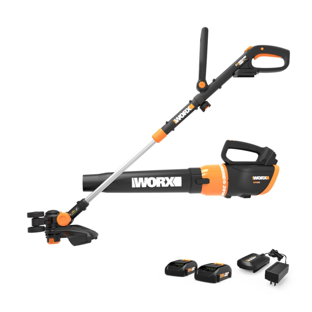 Worx gt trimmer and blower deals