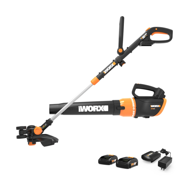 Worx GT Revolution trimmer blower combo