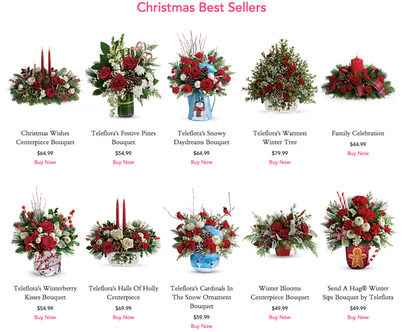 Love Out Loud This Christmas With Teleflora