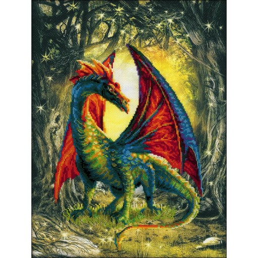 RIOLIS dragon cross stitch kit