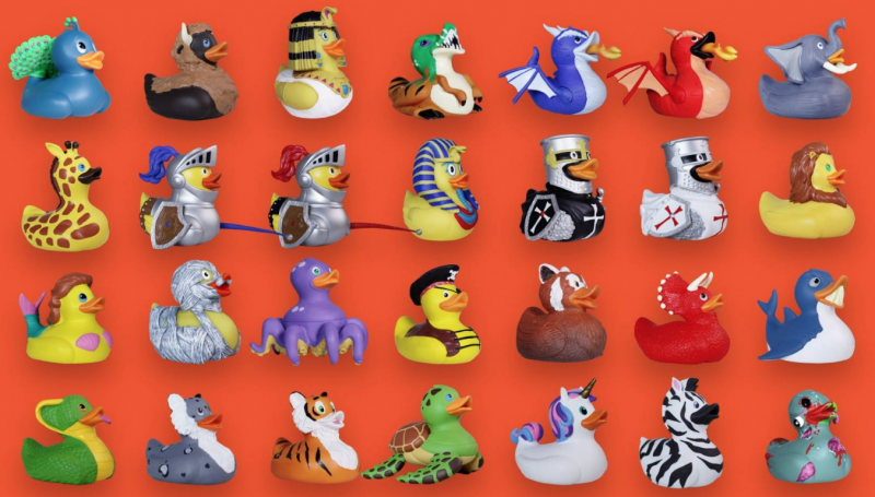 Wild Republic Rubber Ducks