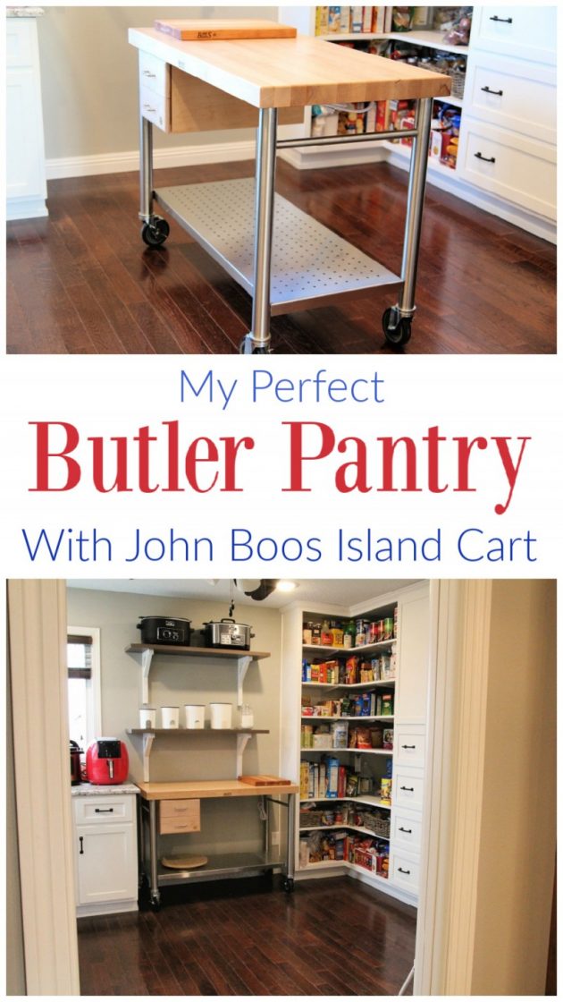 John Boos' _CUCIC” CUCINA MAGNIFICO Island Cart 18