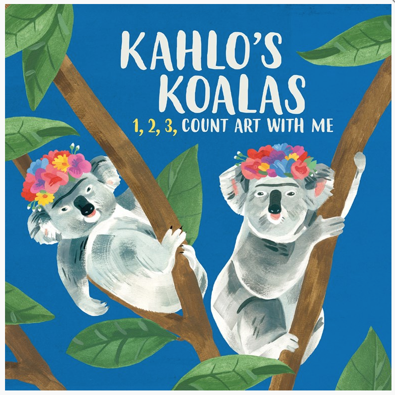 Kahlo's Koalas 1, 2, 3 count art with me Book