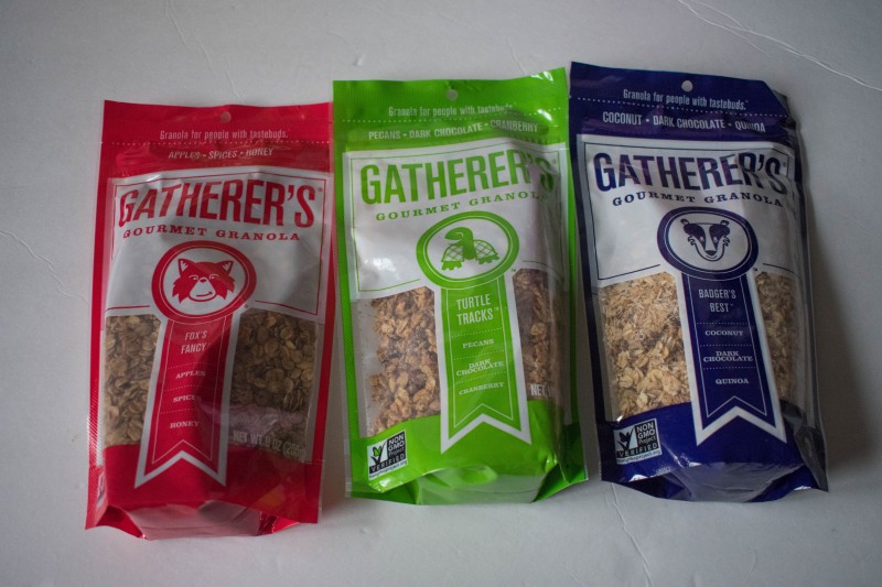 Gatherer's granola flavors