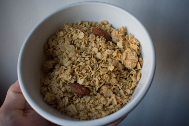 Gatherer's granola chipmunk's choice