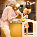 From Safety Hazard To Safe Learning Space With The True Growth True Tot Tower {Featuring Chalk Paint How To Video!}