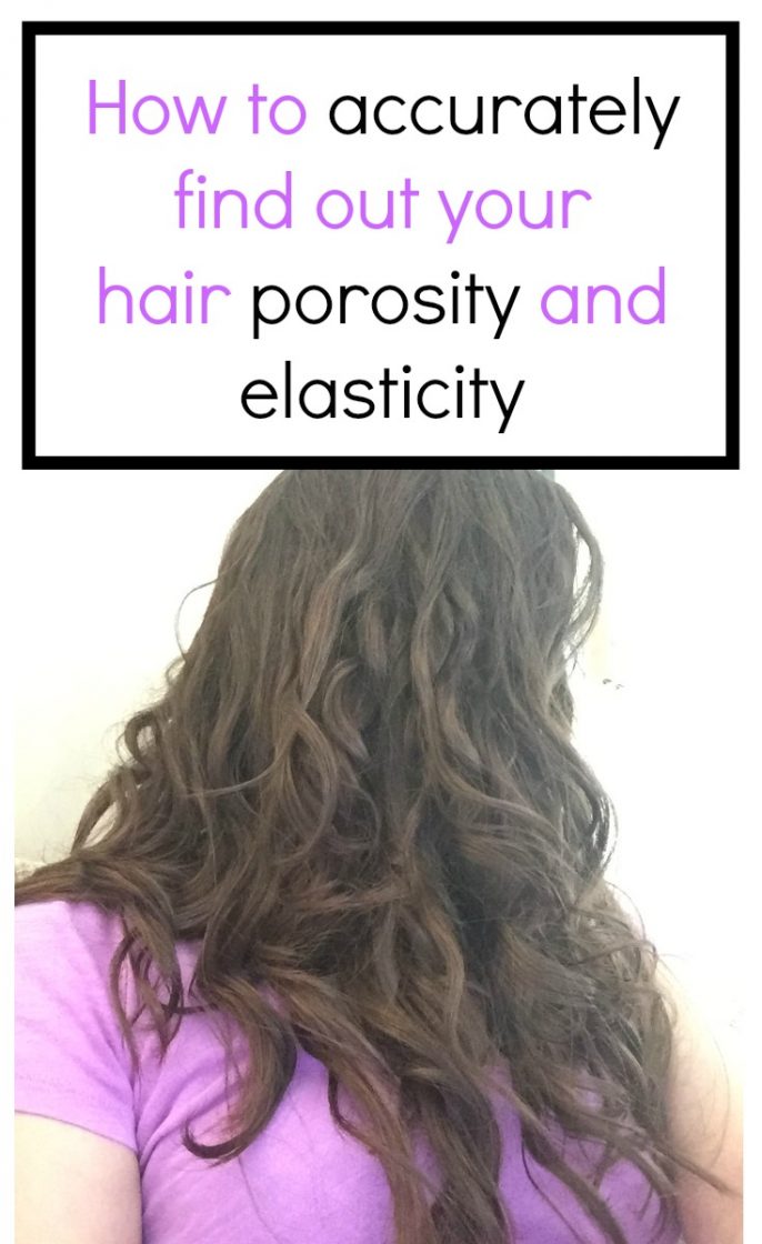 How to accurately find out your hair porosity and elasticity (moisture vs protein needs) to assist with teh curly girl method. The float test was highly inaccurate for me, this gave me the truth. #wavyhair #lowporosity #highporosity 