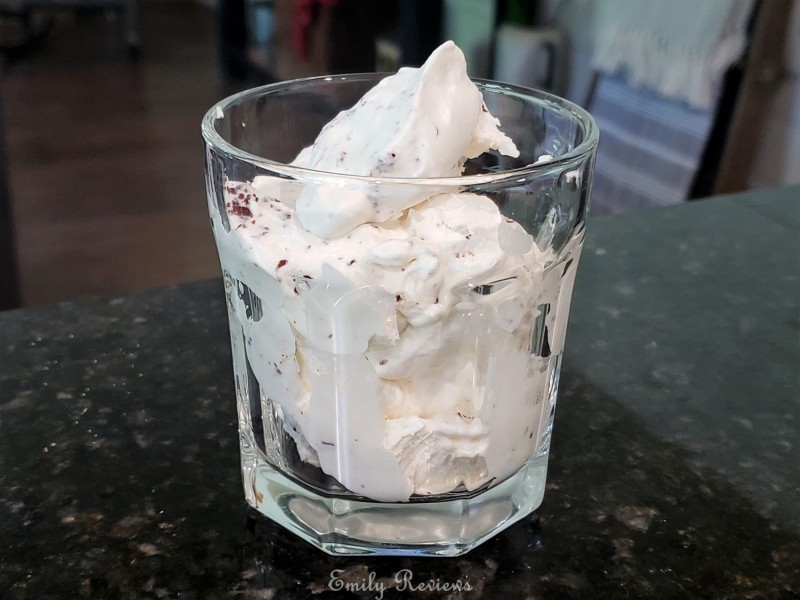 Keto Frozen Whipped Cream Dessert ~ Recipe | Emily Reviews
