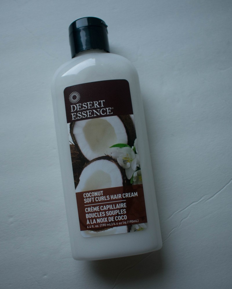 Desert Essence soft curls cream