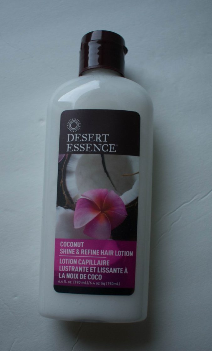 Desert essence hair lotion