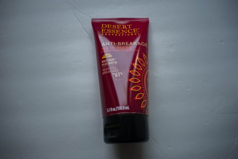 Desert Essence anti-breakage hair mask