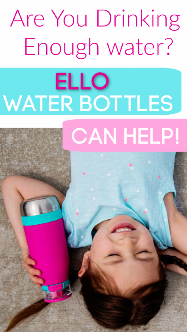 Are You Drinking Enough Water? {+ Ello Water Bottles Review}