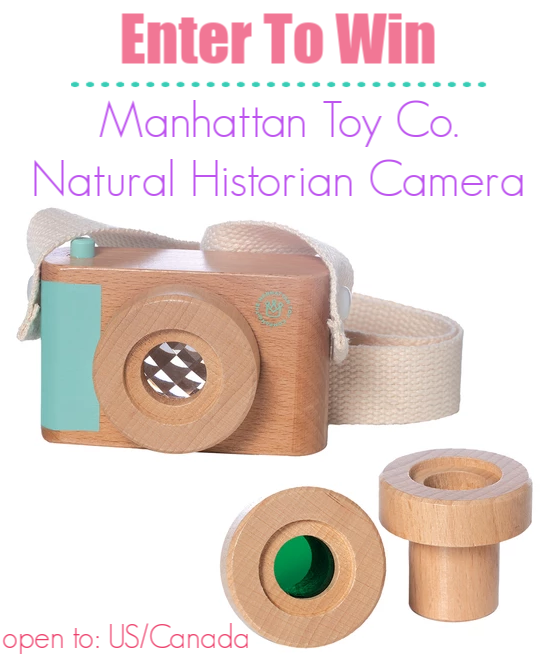 Manhattan Toy Company Natural Historian Camera Giveaway - Manhattan Toy Co. Offers Great Gift Ideas For Babies, Toddlers, & Preschoolers {+ Giveaway!}