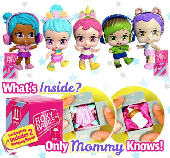 Boxy baby sales doll