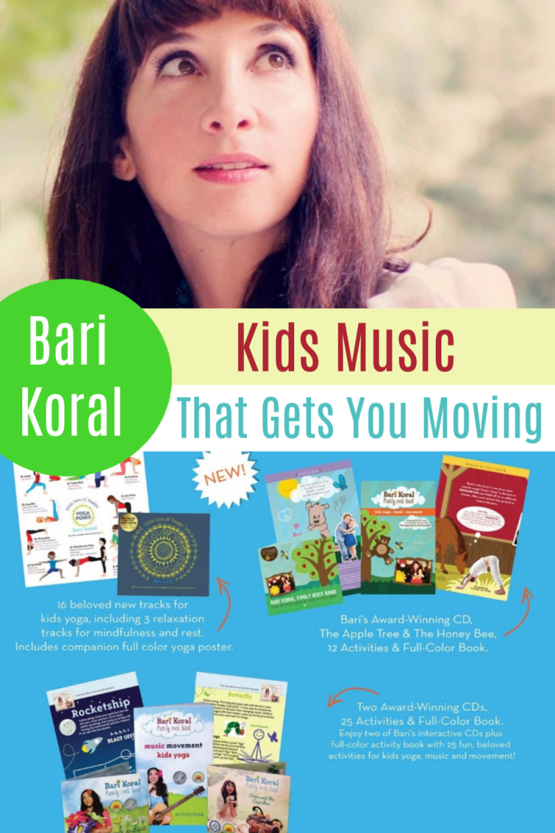 Bari Koral Family Rock Band ~ A MUST Listen For Kids! {+ Bari Koral Yoga, Music, and Movement Set GIVEAWAY!}