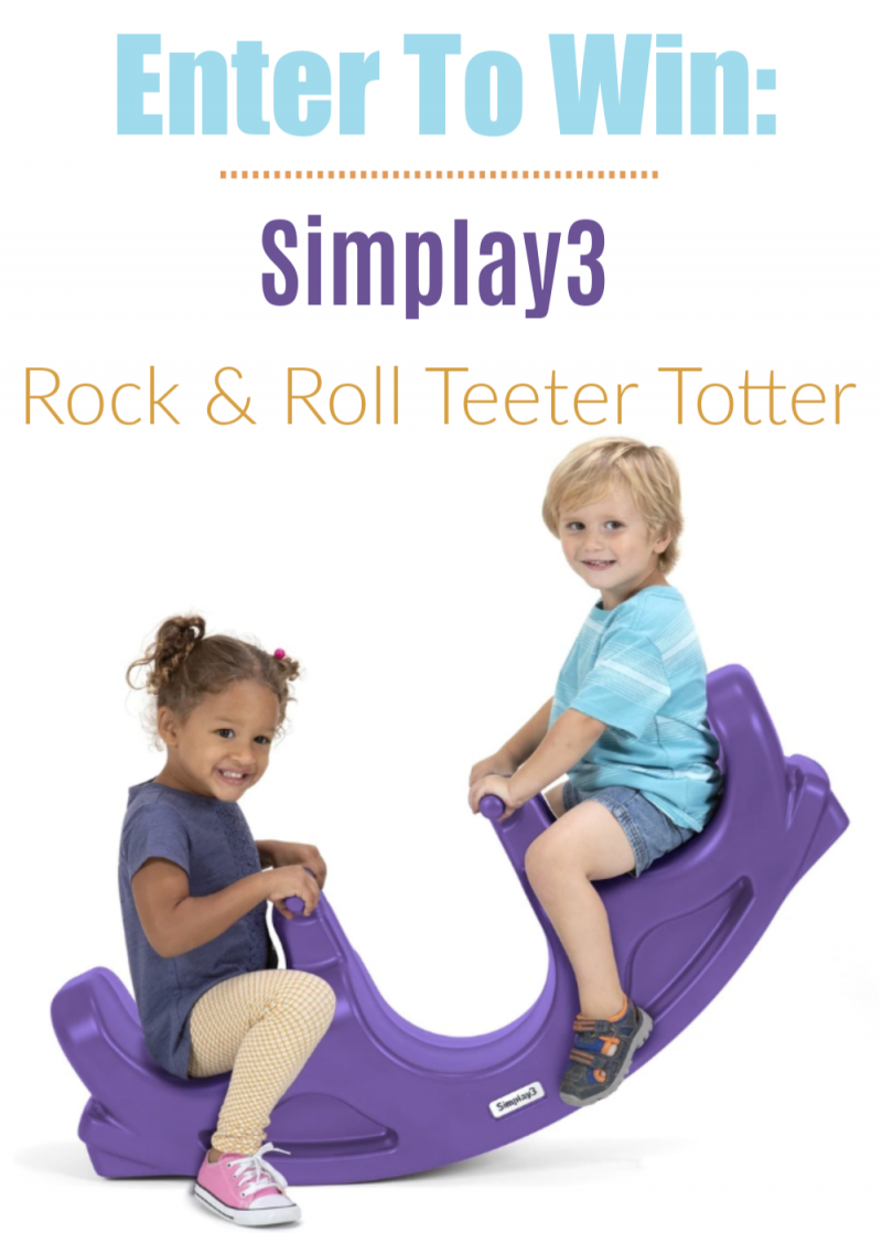 Simplay3 Rock & Roll Teeter Totter Giveaway