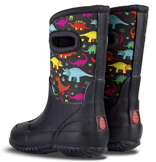 LONECONE All Weather MudBoots for Toddlers and Kids - Neoprene Boots for Rain, Muck, Snow