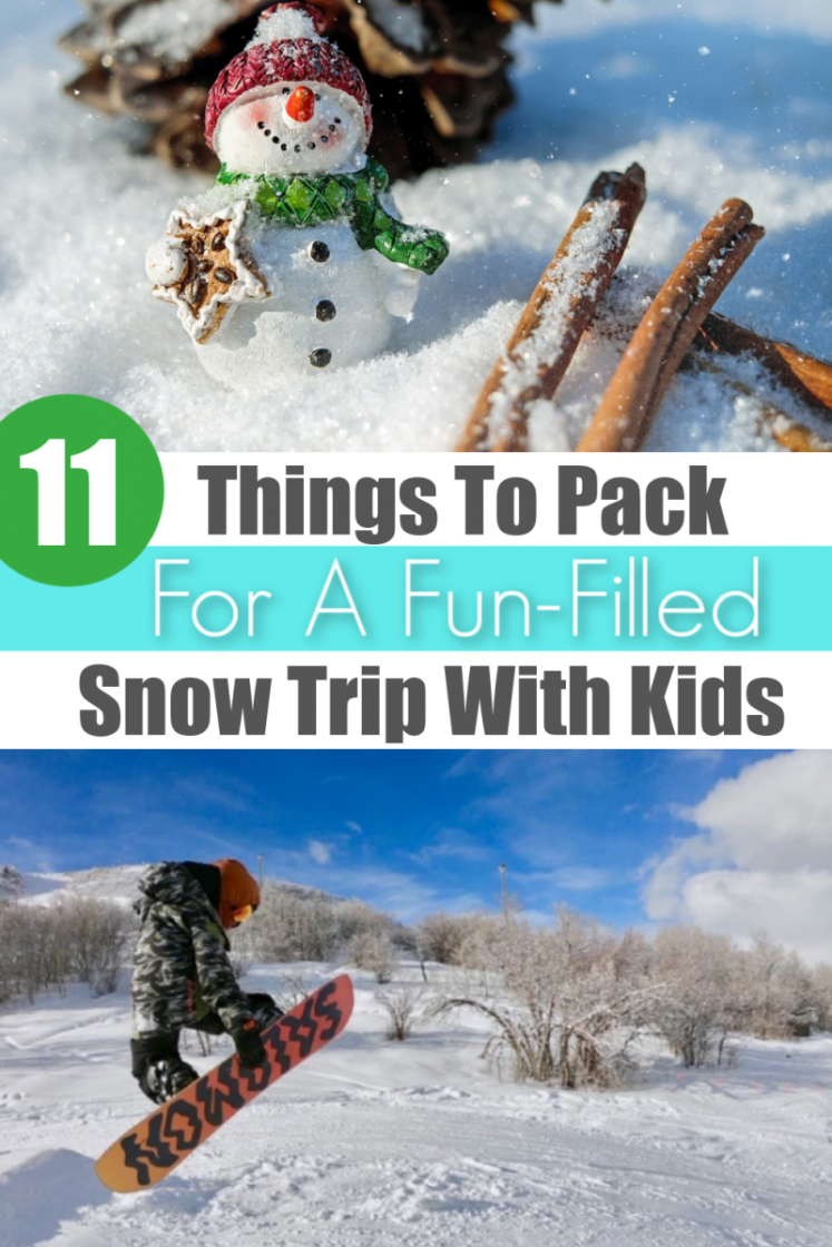 11 Things To Pack For A Fun-Filled Snow Trip With Kids {+ Shred Dog Review}