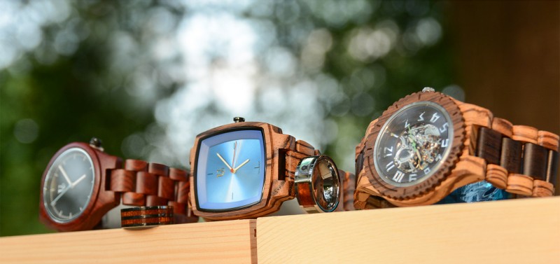 Wooden jewelry by urban designer