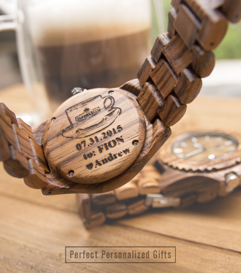 gift for him gift for husbandengraved wooden watches
