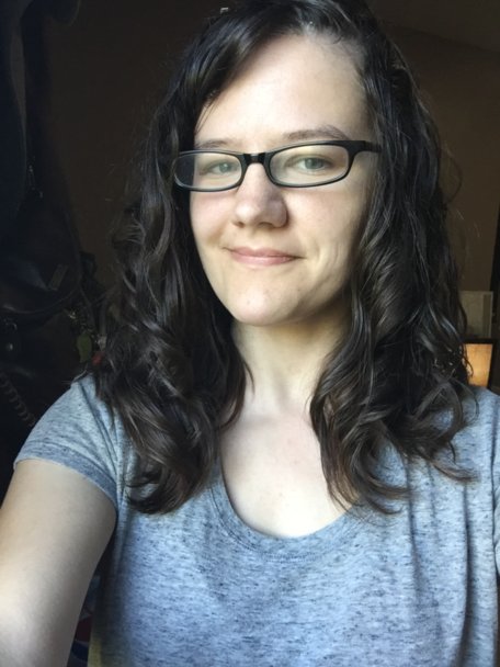 Naturally wavy hair after protein treatment