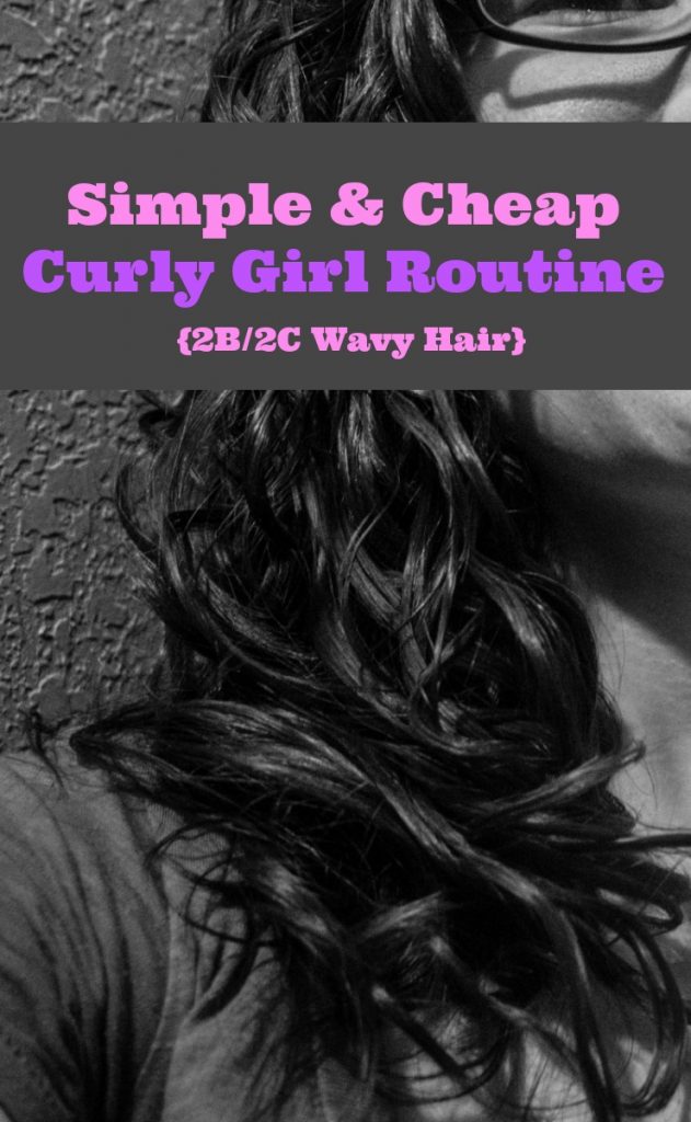 My Simple & Affordable Curly Girl Method Routine 2b/2c/3a Wavy Curly ...